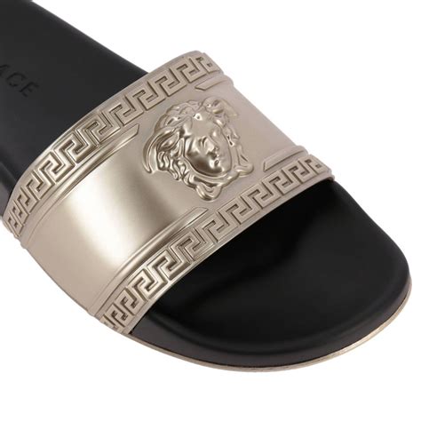 versace men sandal|versace leather sandals men.